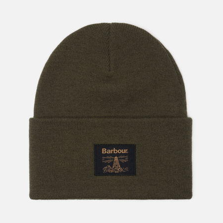 Шапка Barbour Harton, цвет оливковый