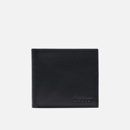 Кошелек Barbour Colwell Leather Billfold, цвет чёрный