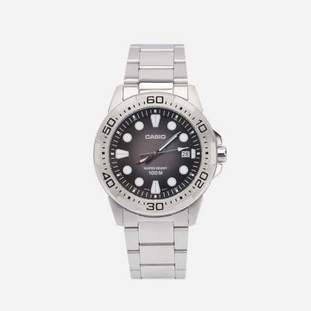 Наручные часы CASIO Collection MTD-140D-1A, цвет серебряный