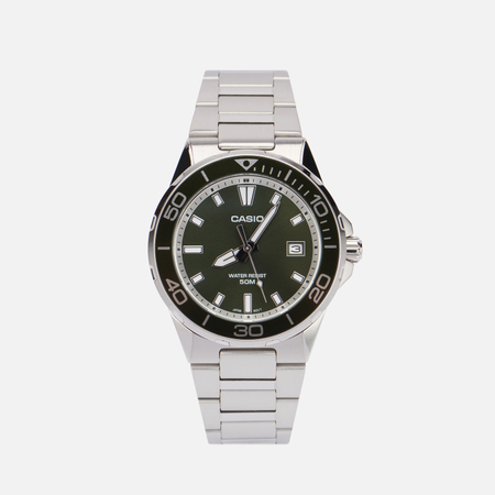 Наручные часы CASIO Collection MTD-145D-3A, цвет серебряный