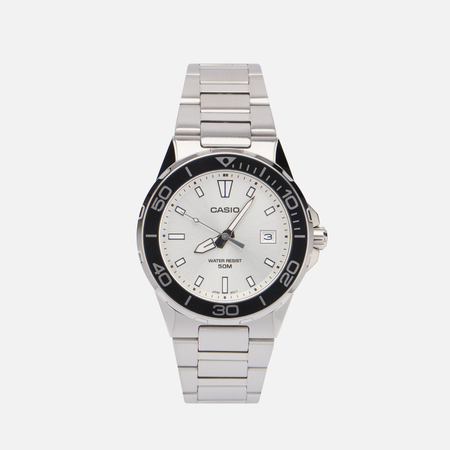 Наручные часы CASIO Collection MTD-145D-7A, цвет серебряный