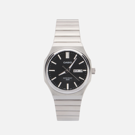 Наручные часы CASIO Collection MTP-E735D-1A, цвет серебряный
