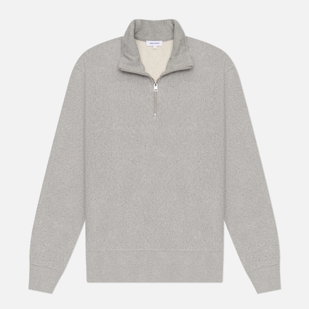 Мужская толстовка Norse Projects Flossli Relaxed Cotton Wool Half-Zip, цвет серый, размер L