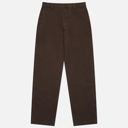 Мужские брюки Norse Projects Fyresdal Broken Twill Regular Chino, цвет коричневый, размер 36