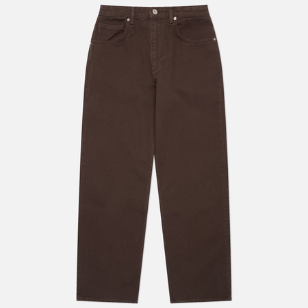 Мужские брюки Norse Projects Korshavn Relaxed 5 Pocket Heavy Twill, цвет коричневый, размер 36