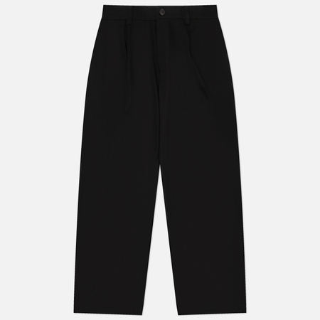 Мужские брюки Norse Projects Volda Pleated Cotton Twill, цвет чёрный, размер 34
