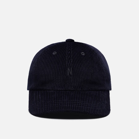 Кепка Norse Projects Wide Wale Corduroy 6-Panel, цвет синий