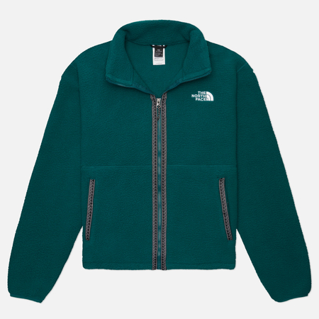 Мужская флисовая куртка The North Face TNF Fleeski Full-Zip, цвет зелёный, размер XL