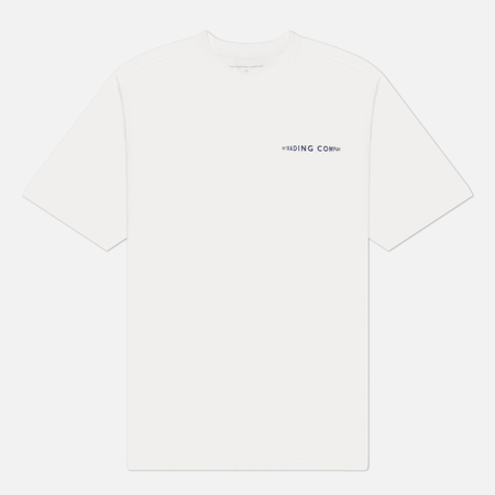 Мужская футболка Pop Trading Company Fish Eye, цвет белый, размер M