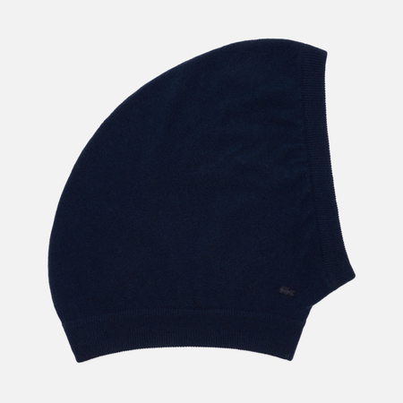 Шарф Lacoste Seamless Carded Wool, цвет синий