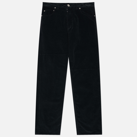 Мужские джинсы Maison Margiela MM6 Overdyed Moleskin, цвет чёрный, размер 30