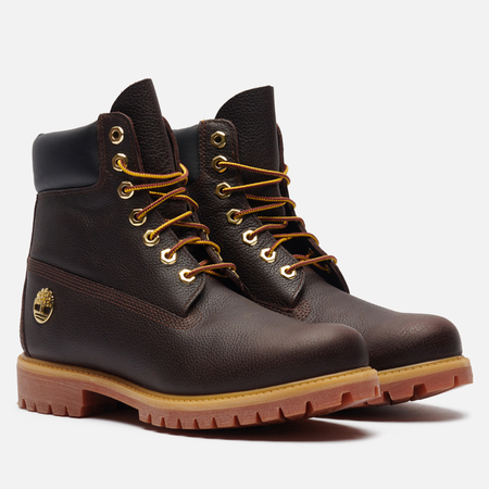 Мужские ботинки Timberland Premium 6-Inch Waterproof, цвет коричневый, размер 46 EU