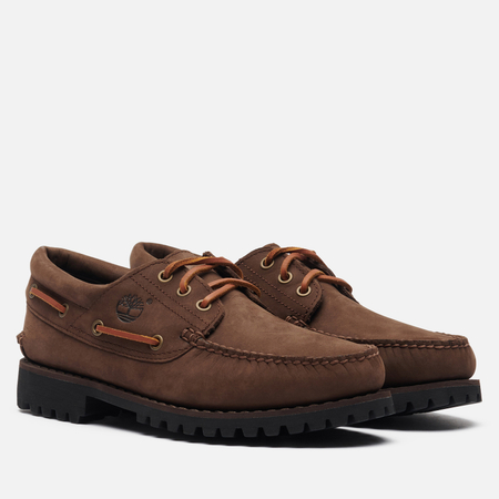 Мужские ботинки Timberland Authentic Boat, цвет коричневый, размер 41.5 EU