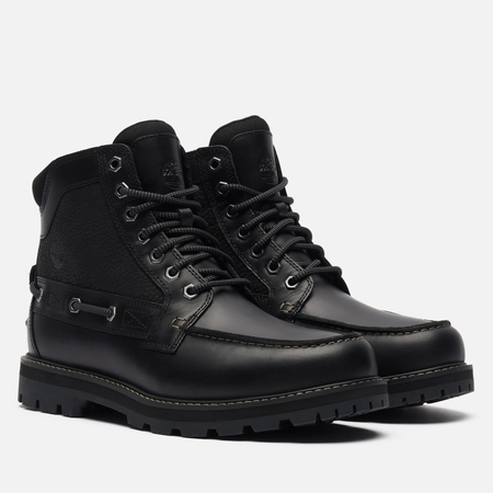 Мужские ботинки Timberland Britton Road 7-Eye Moc Toe, цвет чёрный, размер 44 EU