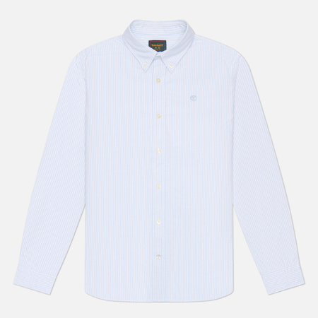 Мужская рубашка Timberland Lake Warner Striped Oxford, цвет голубой, размер M