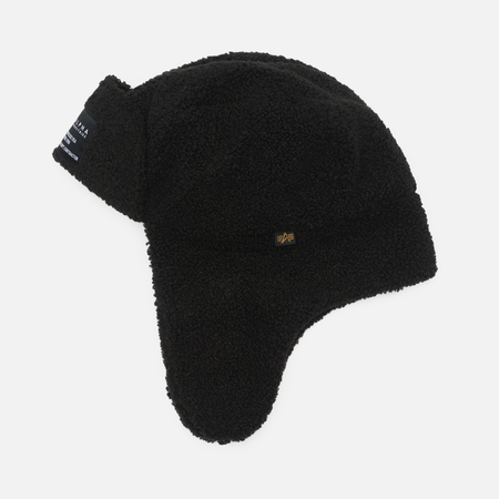 Шапка Alpha Industries Alpha Teddy, цвет чёрный