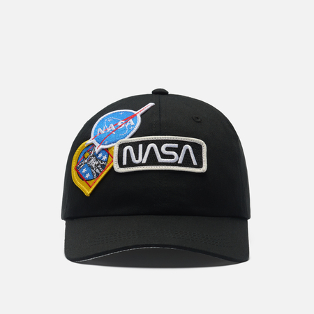 Кепка Alpha Industries NASA Galaxy Patch, цвет чёрный