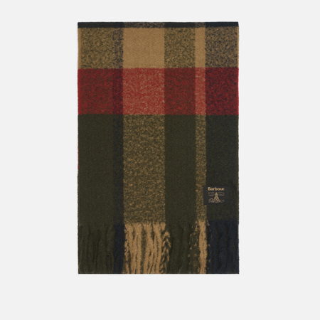 Шарф Barbour Westerdale, цвет оливковый