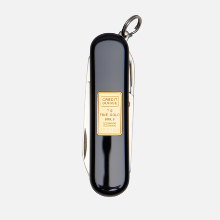 Карманный нож Victorinox Classic Union Bank Of Switzerland, цвет чёрный