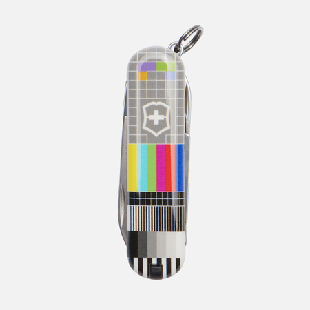 Карманный нож Victorinox Classic Retro TV, цвет серый