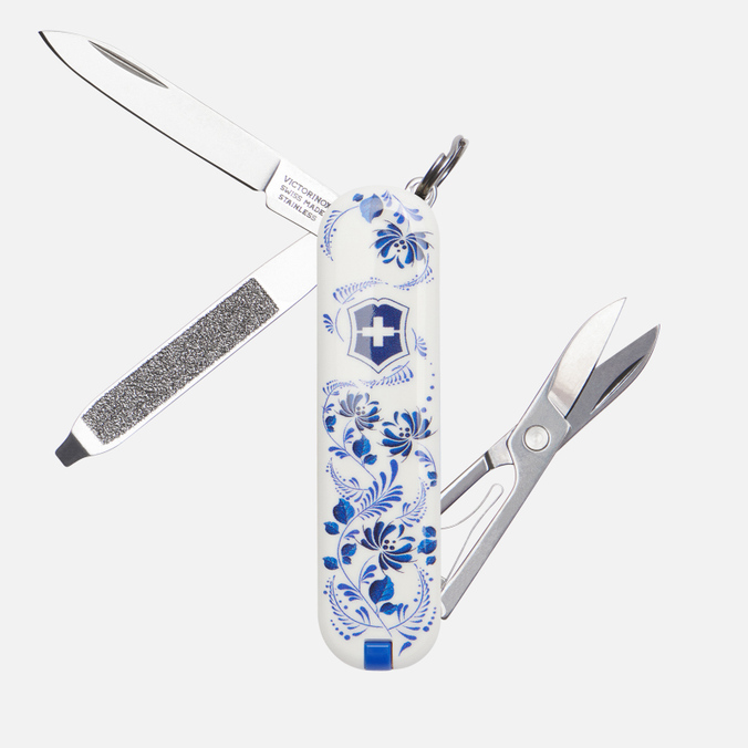 Карманный нож Victorinox, цвет белый, размер UNI 0.6223.L2110 Classic Porcelain Elegance - фото 2