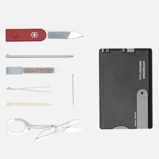 Многофункциональный набор Victorinox Classic Black/Red