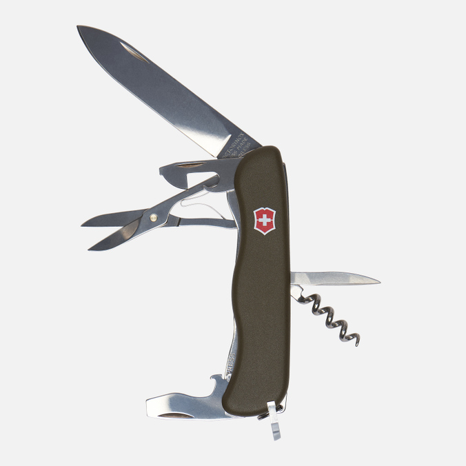Карманный нож Victorinox, цвет оливковый, размер UNI 0.8513.4R Outrider - фото 2