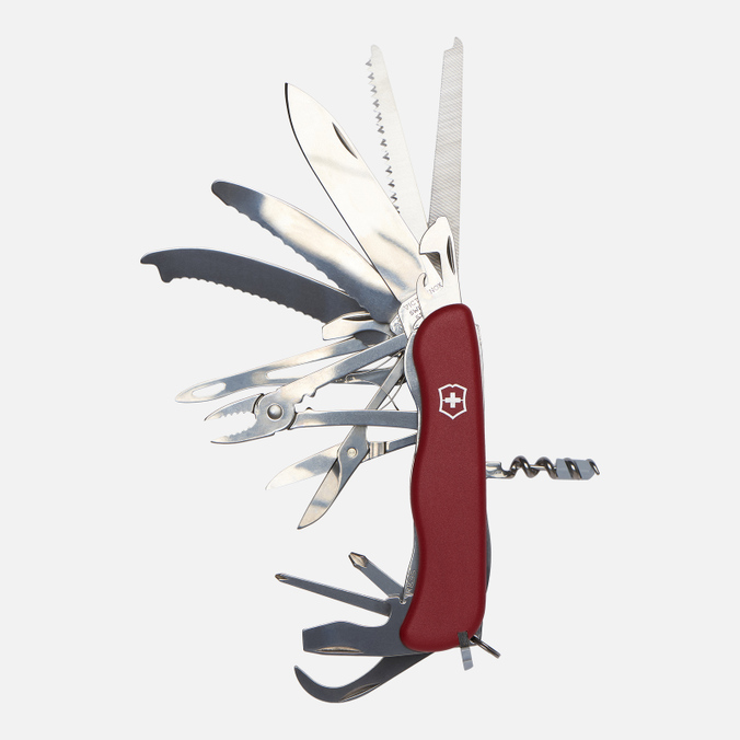 Карманный нож Victorinox, цвет бордовый, размер UNI 0.8564.XL Work Champ XL - фото 2