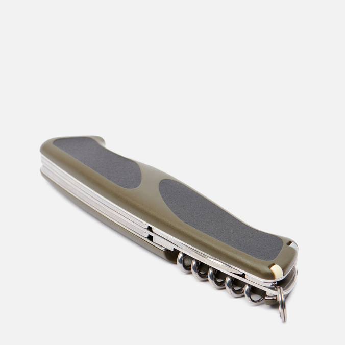 Карманный нож Victorinox, цвет оливковый, размер UNI 0.9553.MC4 RangerGrip 61 - фото 3