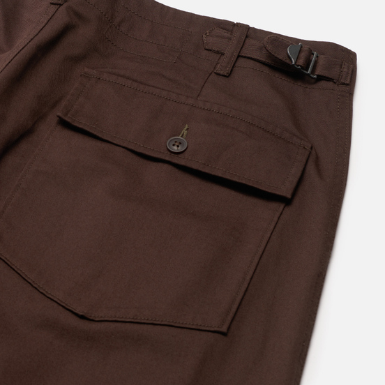 Мужские брюки Universal Works Fatigue Twill Chocolate