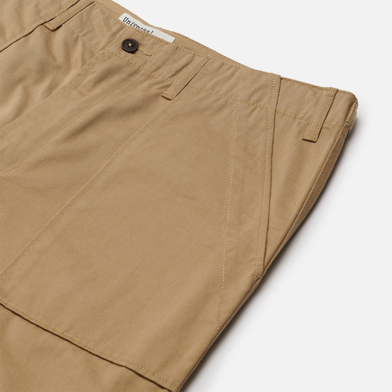 Мужские брюки Universal Works Fatigue Twill Tan