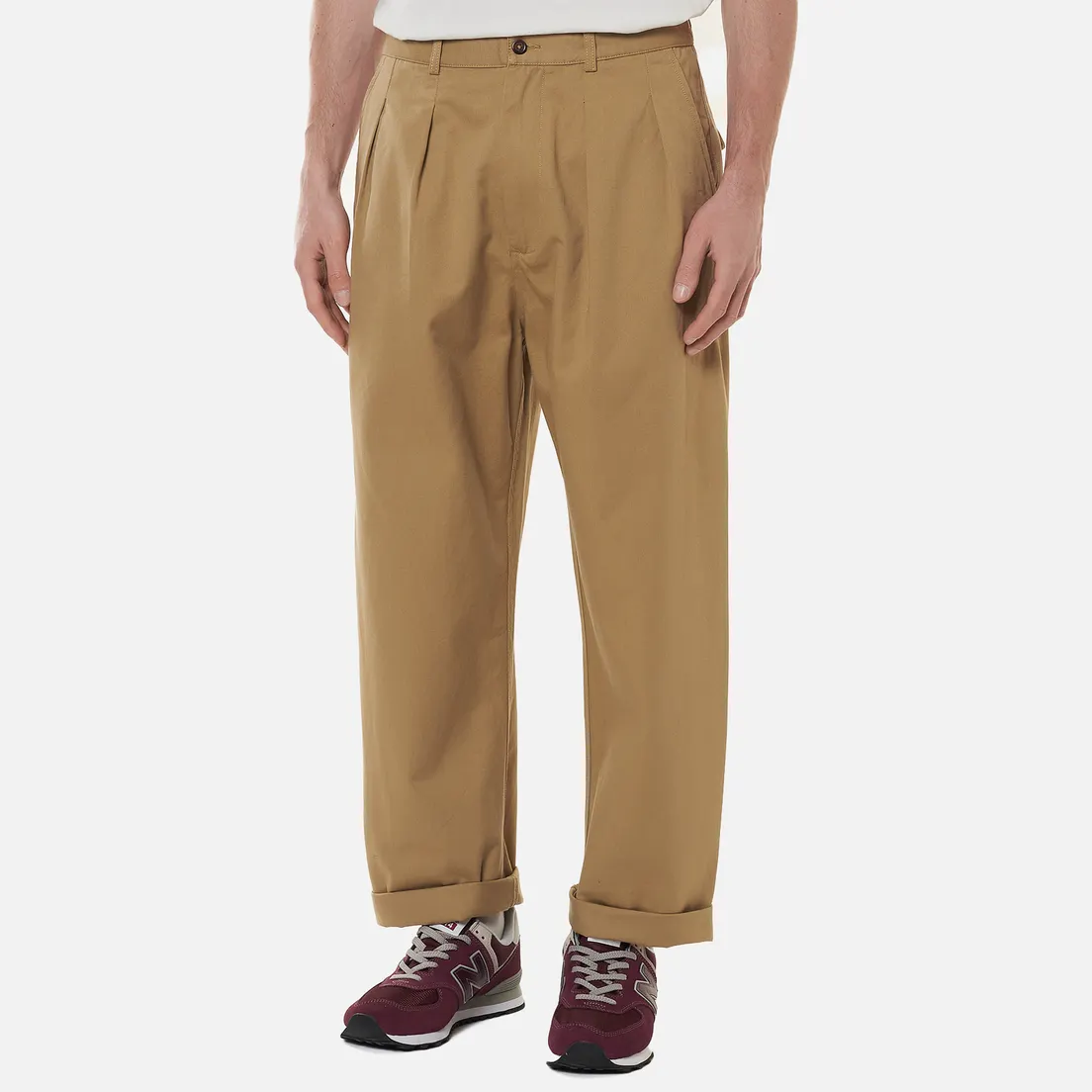 Universal Works Мужские брюки Double Pleat Twill