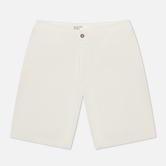 Мужские шорты Universal Works Deck Twill Ecru