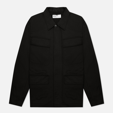 Мужская куртка Universal Works MW Fatigue Twill, цвет чёрный, размер M