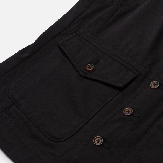Мужской жилет Universal Works Field Twill Black