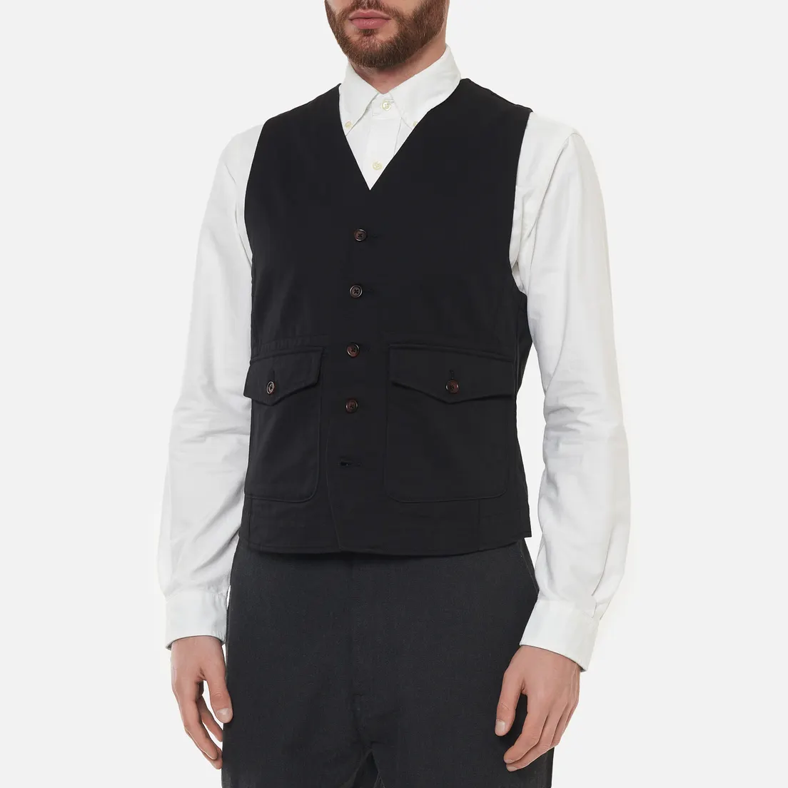 Universal Works Мужской жилет Field Twill