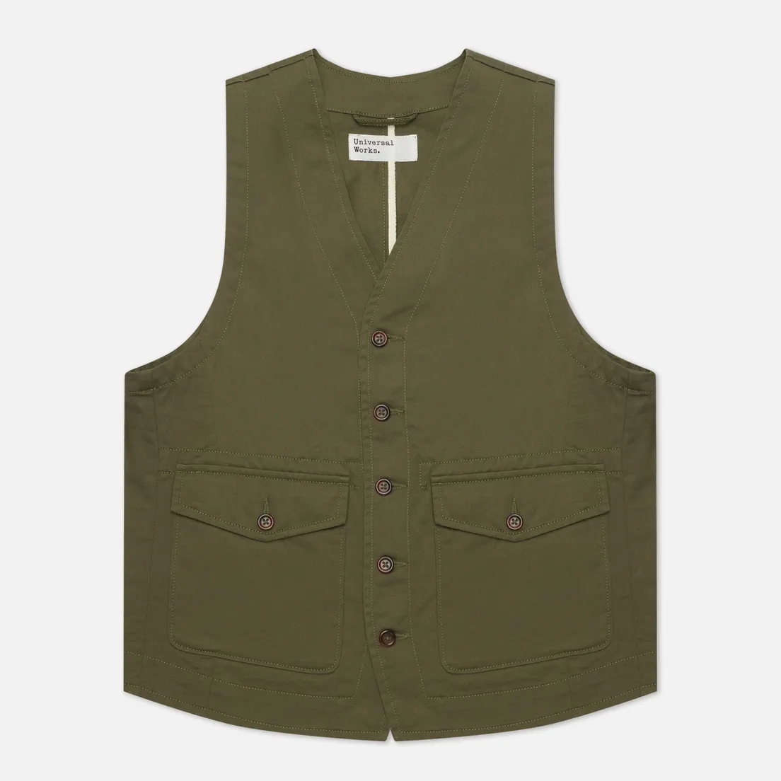 Universal Works Мужской жилет Field Twill
