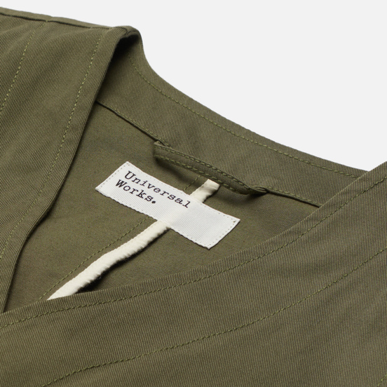Мужской жилет Universal Works Field Twill Light Olive