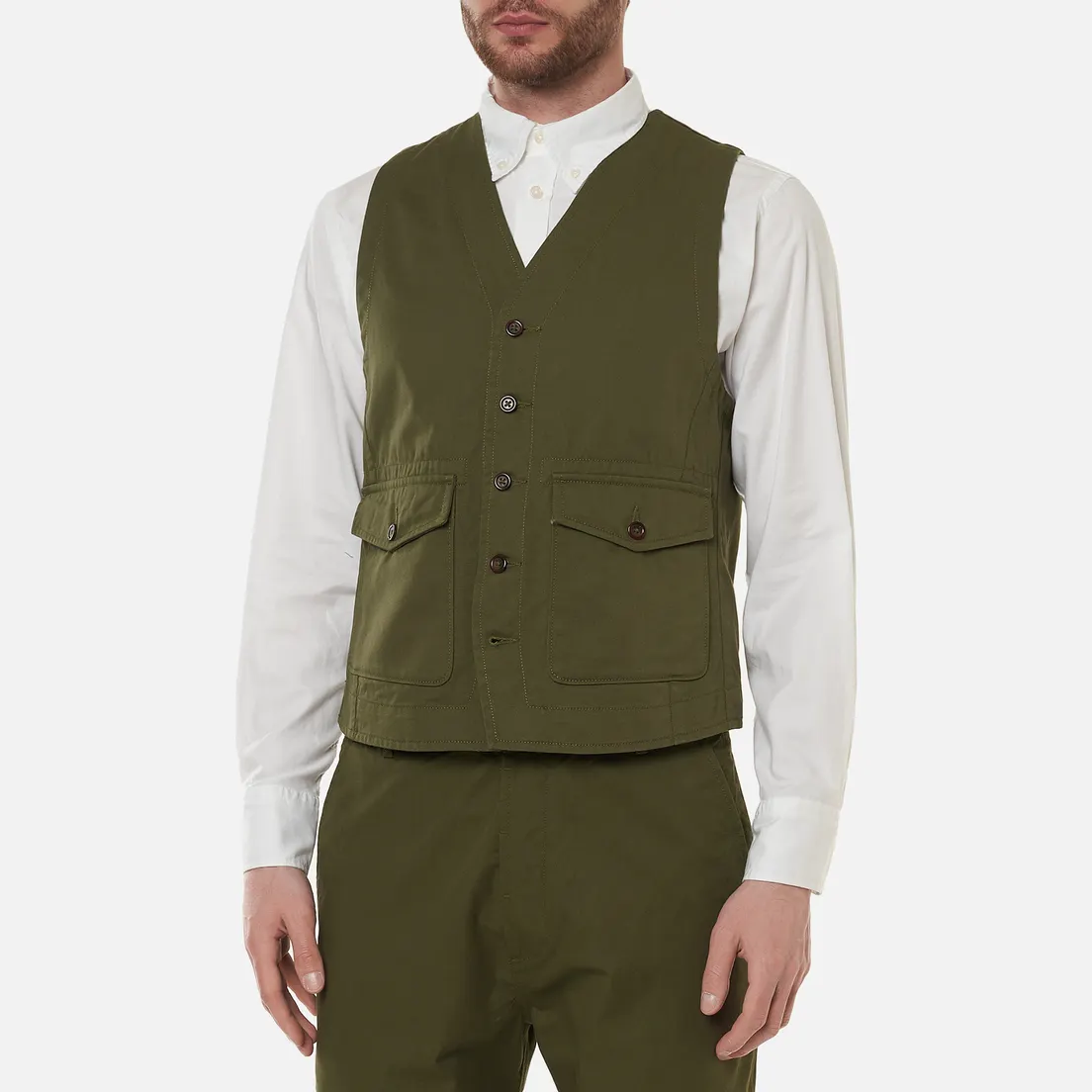 Universal Works Мужской жилет Field Twill