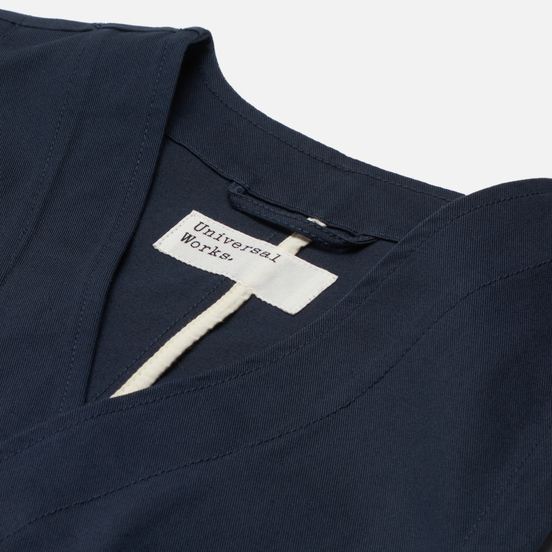 Мужской жилет Universal Works Field Twill Navy