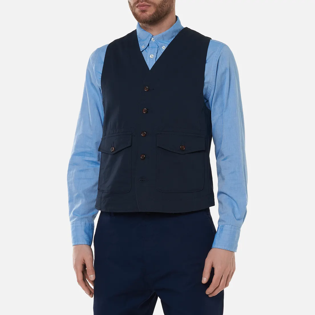 Universal Works Мужской жилет Field Twill