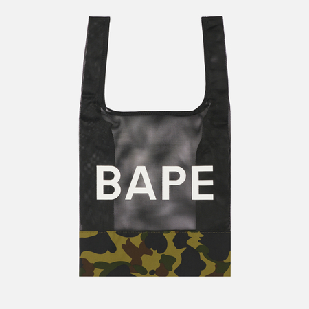 Сумка A Bathing Ape 1st Camo Mesh Tote, цвет камуфляжный