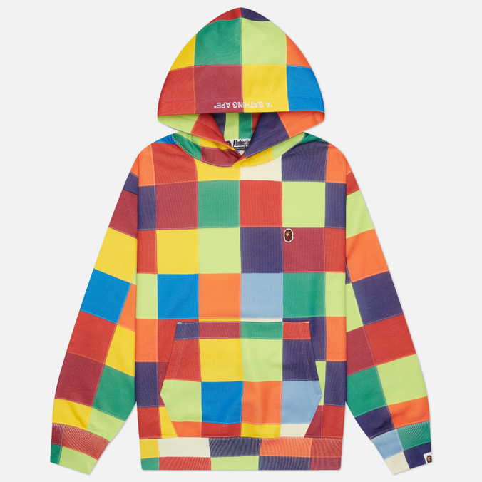 Мужская толстовка A Bathing Ape Multi Color Patchwork Hoodie