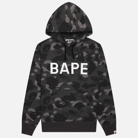 Мужская толстовка A Bathing Ape Color Camo BAPE Hoodie, цвет чёрный
