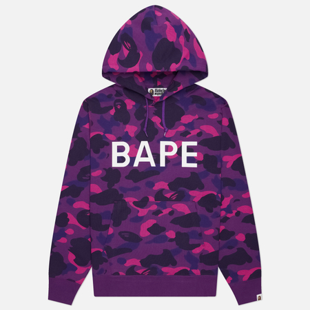 Мужская толстовка A Bathing Ape Color Camo BAPE Hoodie, цвет фиолетовый