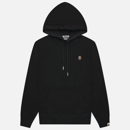 Мужская толстовка A Bathing Ape One Point Regular Fit Hoodie, цвет чёрный