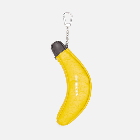Сумка A Bathing Ape Solid Camo Banana Mini Pouch, цвет жёлтый