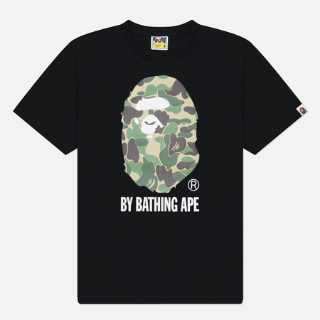 Мужская футболка A Bathing Ape ABC Camo By Bathing Ape, цвет чёрный