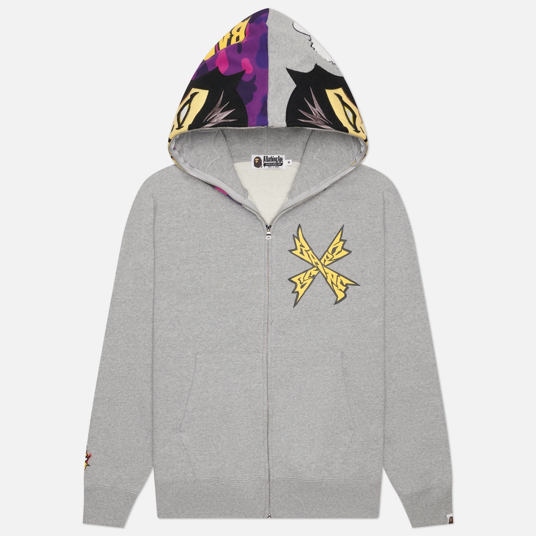Мужская толстовка A Bathing Ape Bapeman-X Full Zip Hoodie