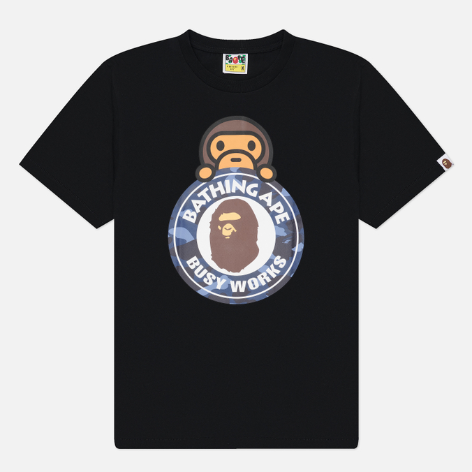 Мужская футболка A Bathing Ape Color Camo Milo On Busy Works